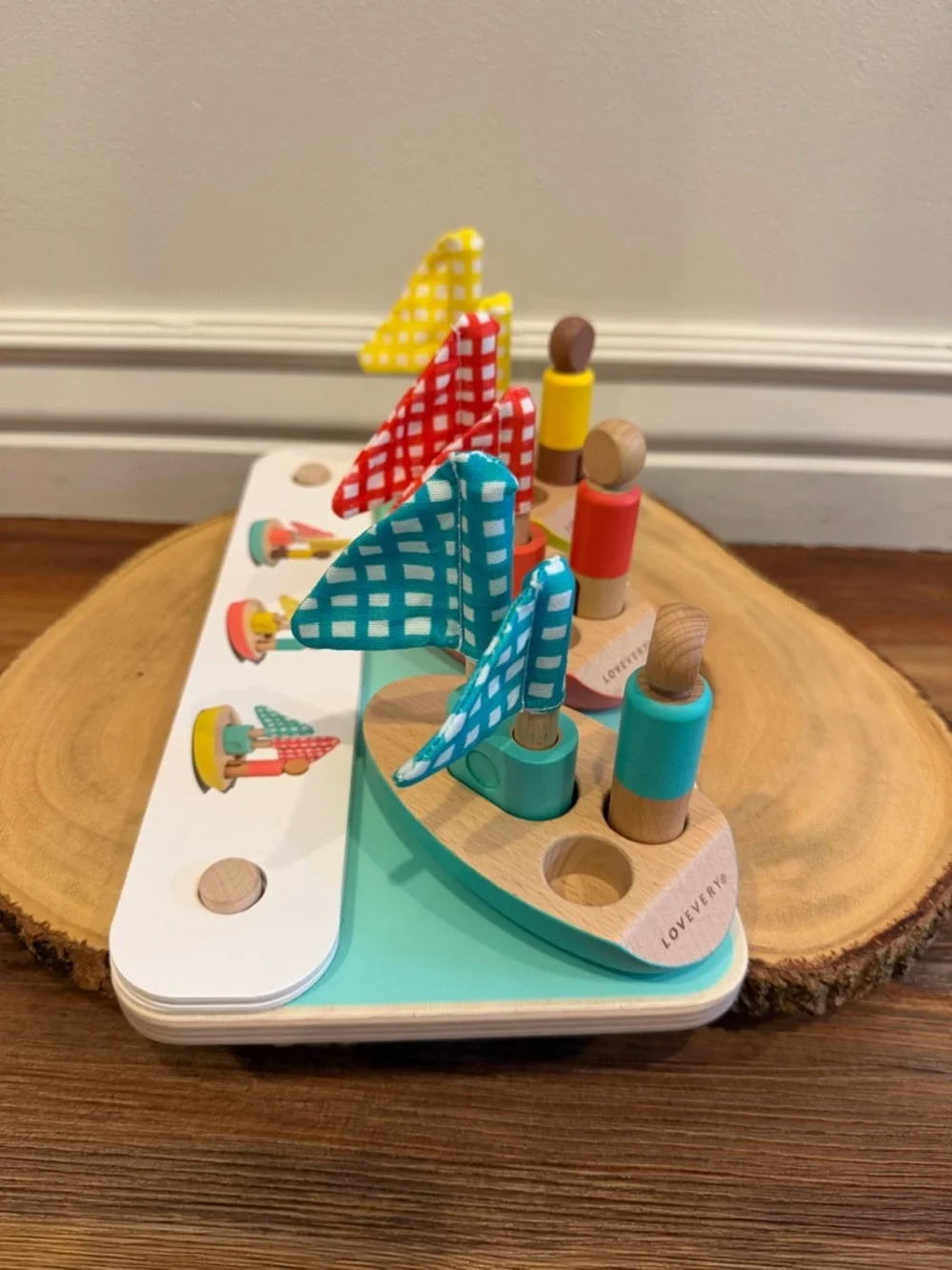 Lovevery Pattern Match Boats & Cards Set The Analyst Play Kit COMPLETE